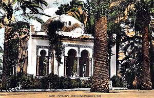 ALGER - PARC GALLAND ET PAVILLON MAURESQUE _ 1960